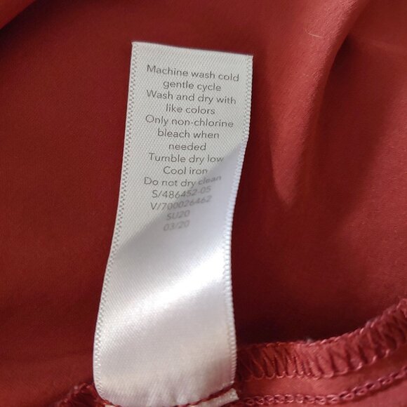 ATHLETA Womens Presidio Dress Terracotta Featherweight Travel Lagom S - Picture 15 of 15